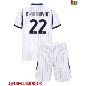 Inter Milan Henrikh Mkhitaryan #22 Borta Kläder Barn 2026-27 Kortärmad (+ Korta byxor)